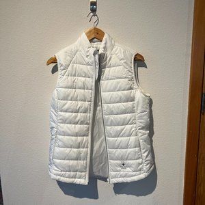White Puffer Vest